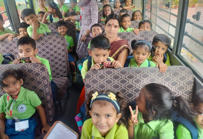 Students on educational tours